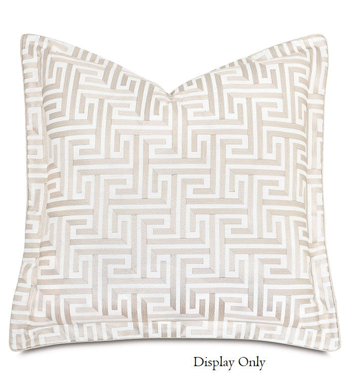 Barclay Buteras Sussex/Paros Embroidered Fabric in Champagne