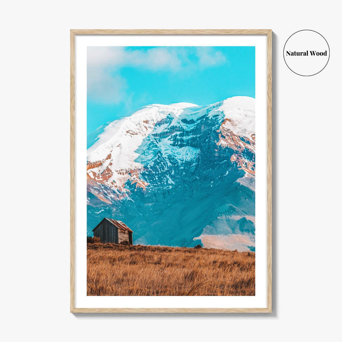 Ecuador Fine Art Photo Print, Chimborazo Volcano Mountain, Riobamba, Andes, Wall Decor Poster