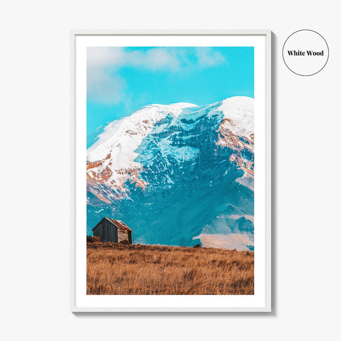 Ecuador Fine Art Photo Print, Chimborazo Volcano Mountain, Riobamba, Andes, Wall Decor Poster