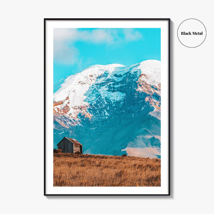 Ecuador Fine Art Photo Print, Chimborazo Volcano Mountain, Riobamba, Andes, Wall Decor Poster