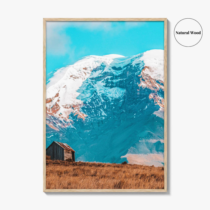 Ecuador Fine Art Photo Print, Chimborazo Volcano Mountain, Riobamba, Andes, Wall Decor Poster