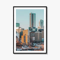 Edmonton Skyline Fine Art Photo Print, Alberta Canada Wall Poster