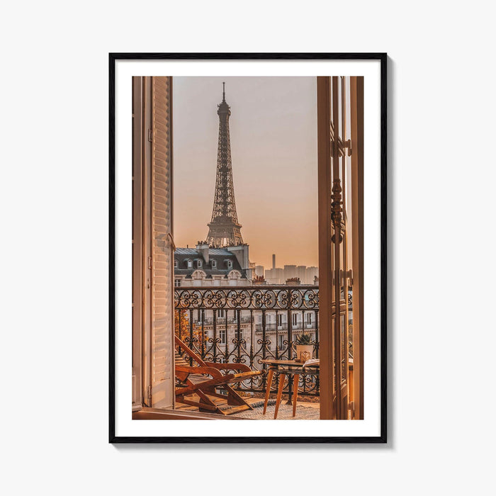 Paris Fine Art Photo Print, Eiffel Tower, France Wall Decor Poster