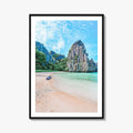 El Nido Fine Art Photo Print, Matinloc Island, Palawan, Philippines, Beach Wall Poster