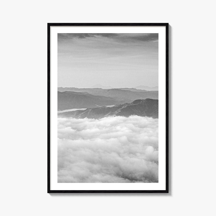 El Salvador Black and White Fine Art Photo Print, Central America Wall Decor Poster
