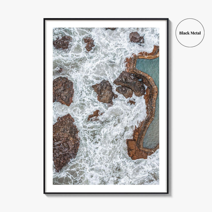 El Salvador Fine Art Photo Print, Pacific Coast Aerial Poster, Central America