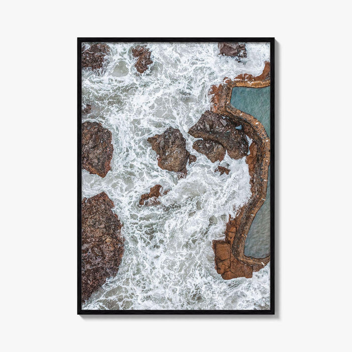El Salvador Fine Art Photo Print, Pacific Coast Aerial Poster, Central America