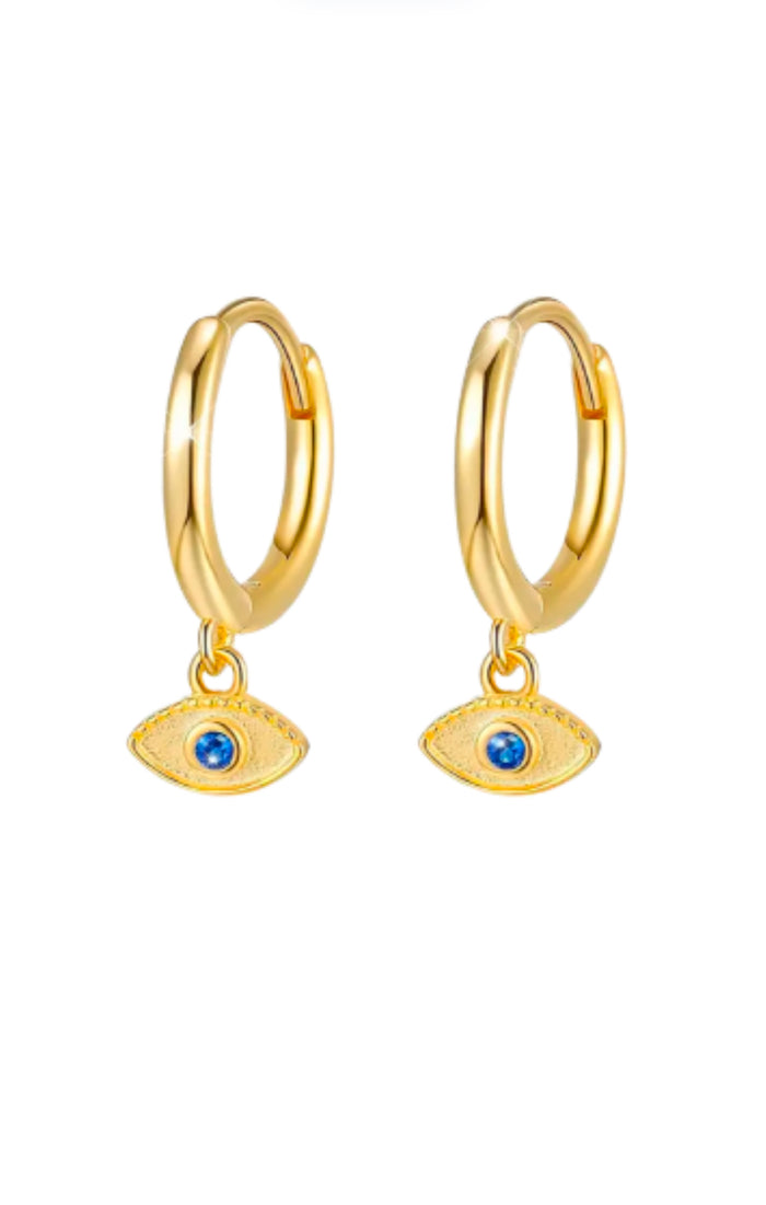 Elegant Evil Eye Earrings
