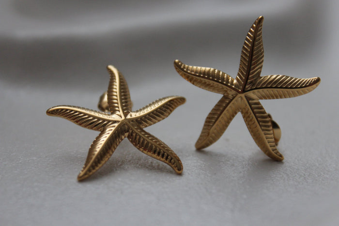 Elegant Starfish Earrings