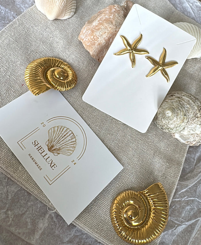 Elegant Starfish Earrings