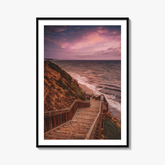 Encinitas Fine Art Photo Print, San Diego, California, USA Wall Decor Poster