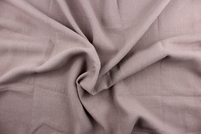 Livarot is a multi use linen woven blend fabric in dusty rose.  It offers beautiful design, style and color to any space in your home.  It has a soft workable feel and is perfect for window treatments (draperies, valances, curtains, and swags), bed skirts, duvet covers, upholstery, pillow shams and accent pillows.