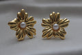 Flower Pearl Earrings