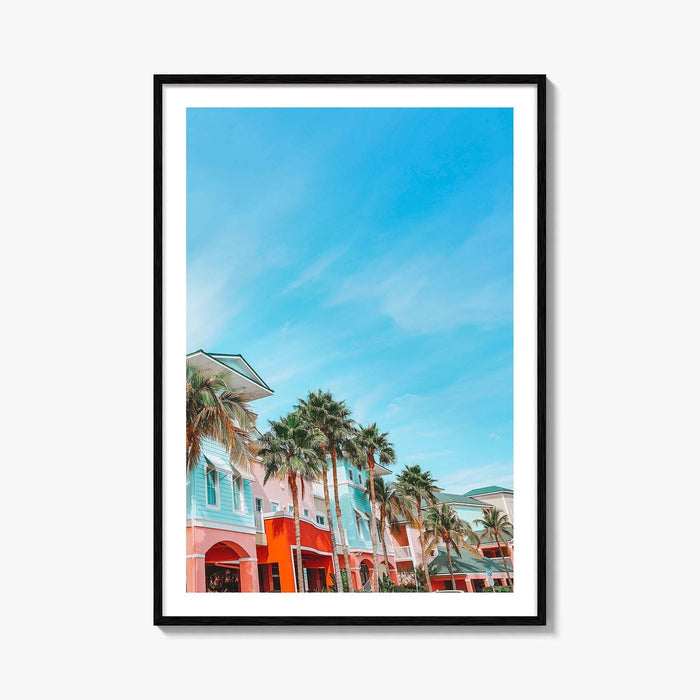 Fort Myers Fine Art Photo Print, Florida Wall Decor, USA Poster, Palm Trees