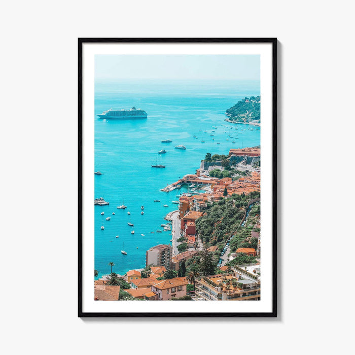 Côte d'Azur Fine Art Photo Print, French Riviera Poster