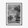 Gainesville Black and White Fine Art Photo Print, FL USA, Wall Poster