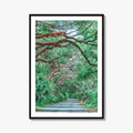 Gainesville Fine Art Photo Print, Paynes Prairie Florida, Live Oak Spanish Moss Poster