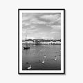 Galway Black and White Fine Art Photo Print, The Claddagh, Ireland Wall Poster