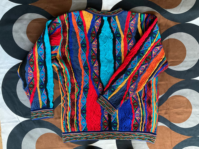 GECCU 3D-knitted ‘Valley’ crew-neck wool jumper