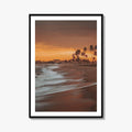 Elmina Ghana Fine Art Photo Print, Cape Coast, Beach Palm Trees Wall Decor Poster