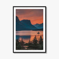 Glacier National Park Fine Art Photo Print, St Mary Lake, Montana, Wall Art
