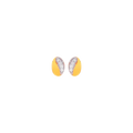 Glamorous Earrings With CZ in 22K Gold