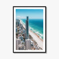 Gold Coast Skyline Fine Art Photo Print, Surfers Paradise, Queensland Australia Wall Poster