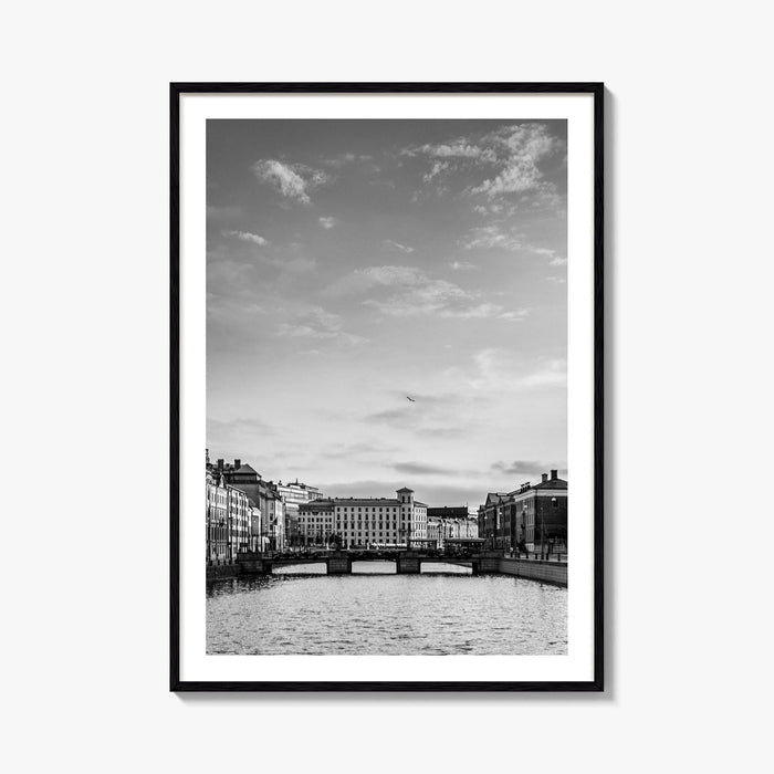 Gothenburg Black and White Fine Art Photo Print, Göteborg Poster, Sweden