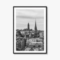 Gothenburg Black and White Fine Art Photo Print, Göteborg, Sweden City Wall Poster