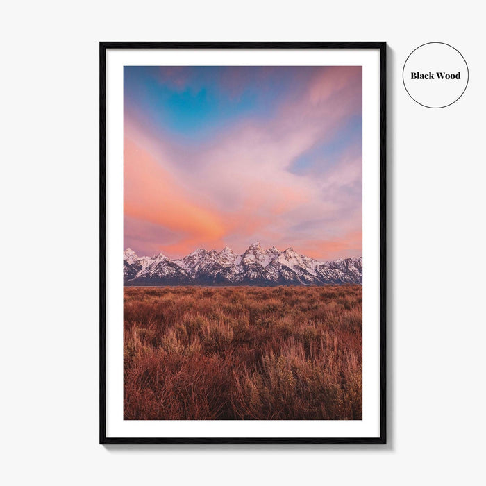 Grand Teton National Park Fine Art Photo Print, Wyoming Wall Poster, Jackson Hole