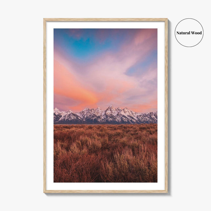 Grand Teton National Park Fine Art Photo Print, Wyoming Wall Poster, Jackson Hole