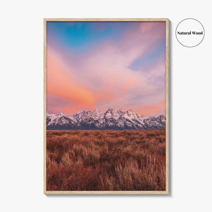 Grand Teton National Park Fine Art Photo Print, Wyoming Wall Poster, Jackson Hole