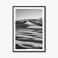 Great Sand Dunes Black and White Fine Art Photo Print, Colorado Poster