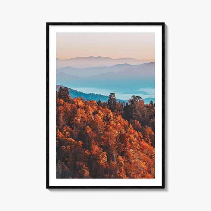 Great Smoky Mountains National Park Fine Art Photo Print, Gatlinburg Tennessee USA Poster