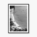Guam Black and White Fine Art Photo Print, Pacific Island Ocean View, Hawaii Poster