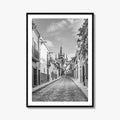 San Miguel de Allende Black and White Fine Art Photo Print, Guanajuato Poster