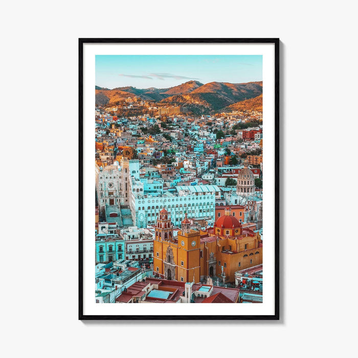Guanajuato City Fine Art Photo Print, Mexico Wall Decor Poster