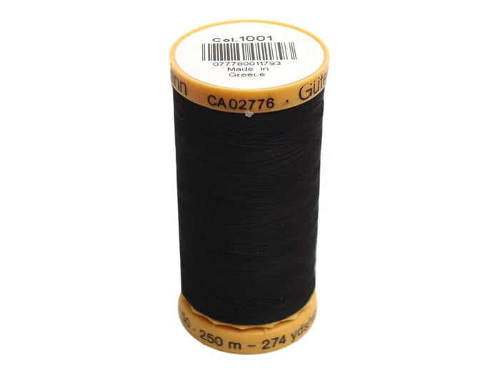 Gutermann 100% Natural Cotton Sewing Thread 274 yd ~ Several Colors To Choose From! 1001- 9310