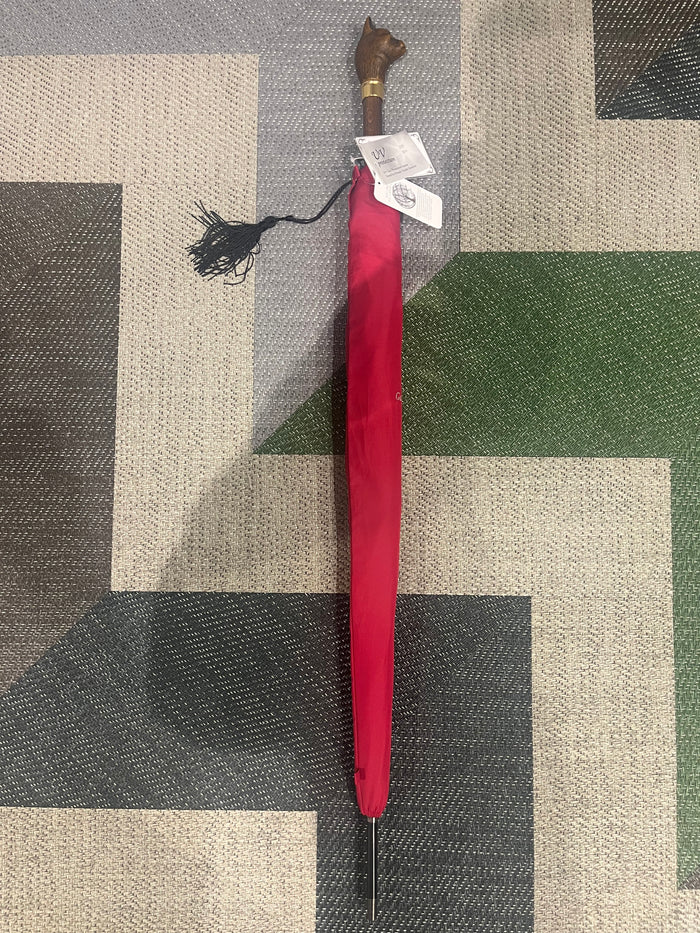 Guy de Jean cat head full length umbrella