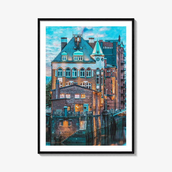 Hamburg Fine Art Photo Print, Germany Wall Poster, Deutschland Decor