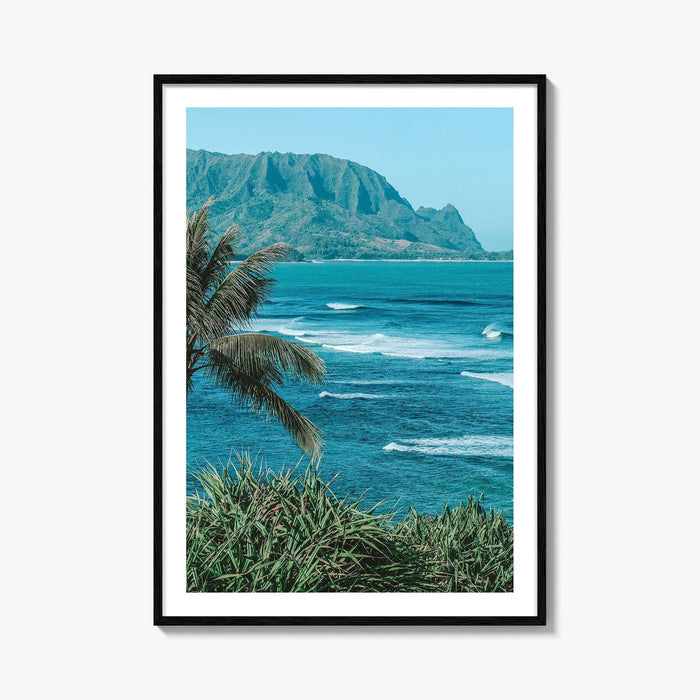 Hanalei Bay Fine Art Photo Print, Kauai Hawaii Poster