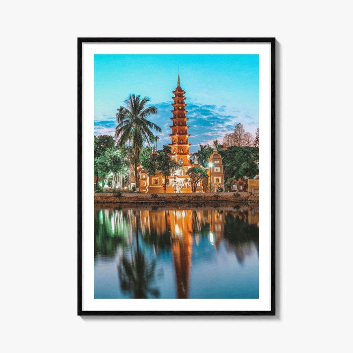 Hanoi Fine Art Photo Print, Tran Quoc Pagoda, West Lake, Vietnam Poster