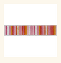Happy Stripes Pink & Orange Stripes Fob