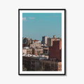 Harlem Skyline Fine Art Photo Print, New York City NYC, Manhattan, NY