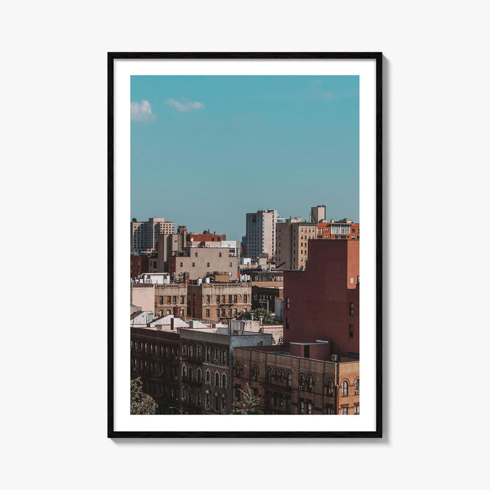 Harlem Skyline Fine Art Photo Print, New York City NYC, Manhattan, NY