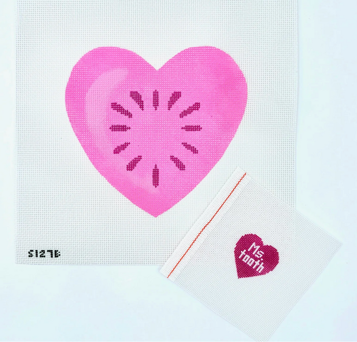 Heart Tooth Fairy Pillow Canvas