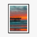 Hermosa Beach Fine Art Photo Print, Los Angeles, California, USA, Wall Decor Poster