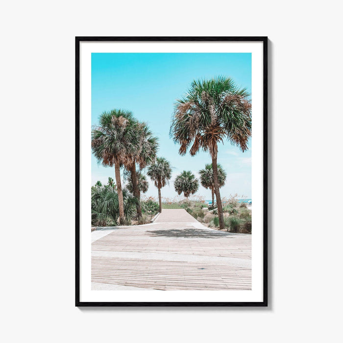 Hilton Head Island Fine Art Photo Print, Coligny Beach Park, SC, Boardwalk Wall Decor