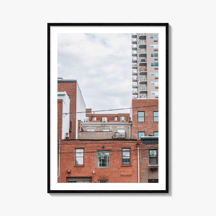 Hoboken Skyline Fine Art Photo Print, Wall Art, New Jersey USA Poster