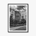Houston Skyline Black and White Fine Art Photo Print, Downtown Wall Decor, Texas USA